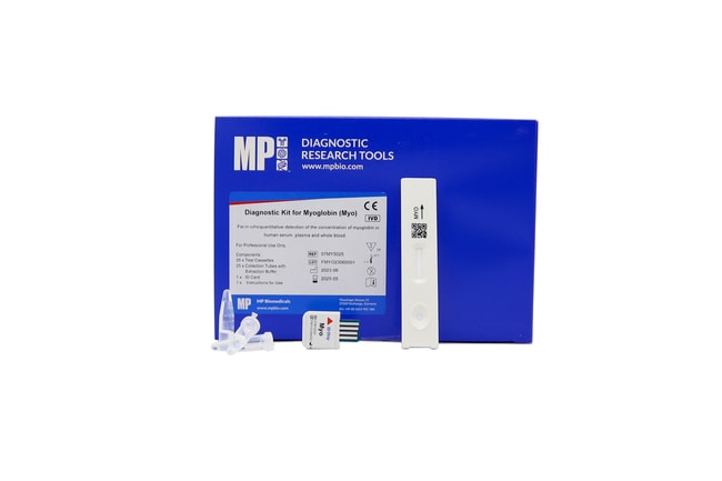 Diagnostic kit for Myoglobin (Myo) 25 te